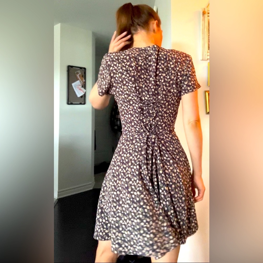 Vintage floral mini dress - Picture 5 of 13